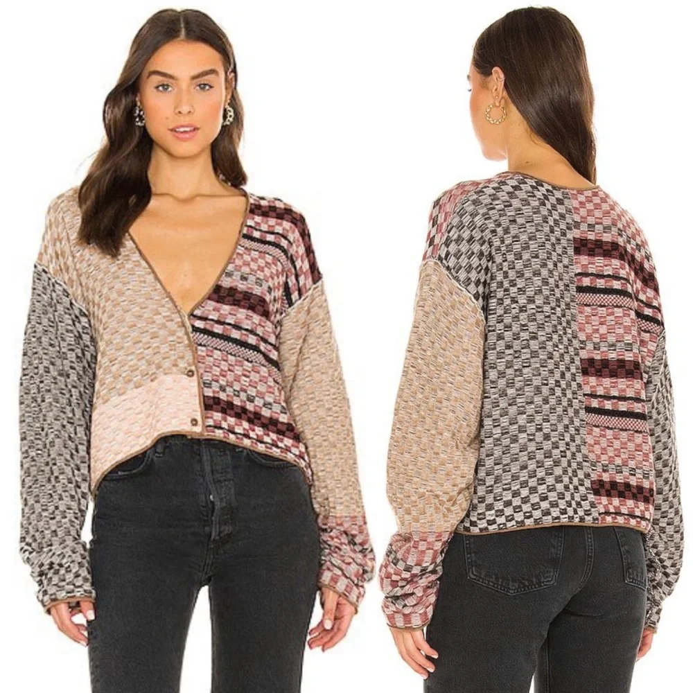 NWT Free People Ready Set Go Cardi Cardigan Sweater - Picture 6 of 6